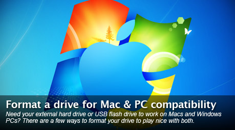 is there different formatting for usb drive for pc v mac?